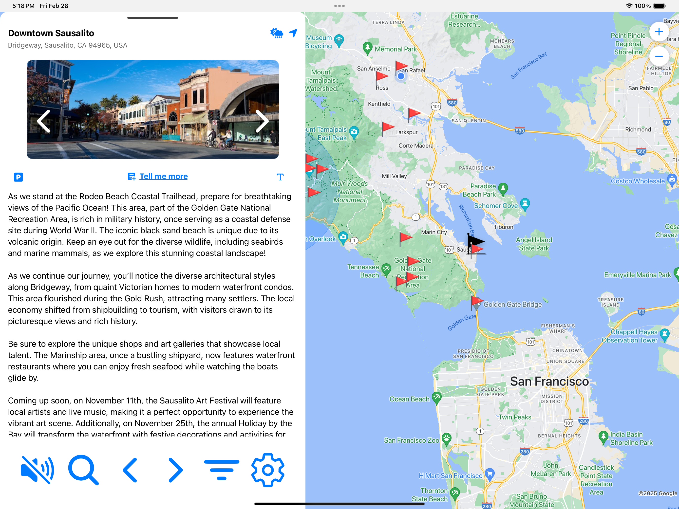 App Demo Map View